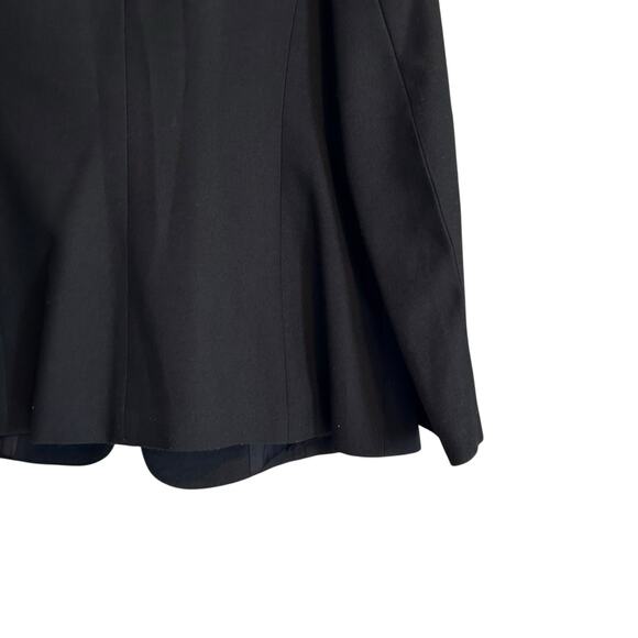 Vintage Levis Black Blazer Women Sz Medium 80s Single Breasted Dacron Polyester - Picture 14 of 16